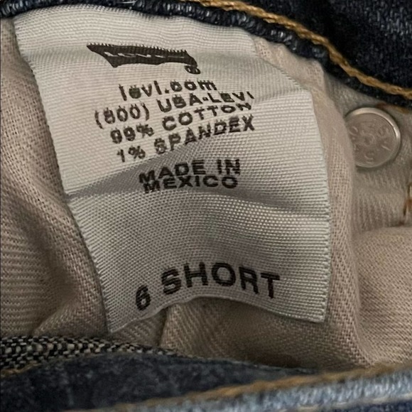 Levi's 515 Women's Boot Cut Jeans sz 6 SHORT - Picture 11 of 13